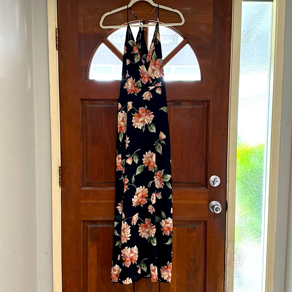 LUSH Floral Maxi Dress